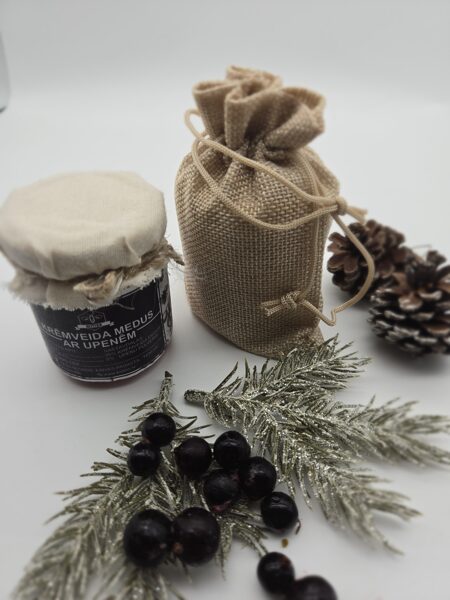 Cremiger Honig mit Moosbeeren